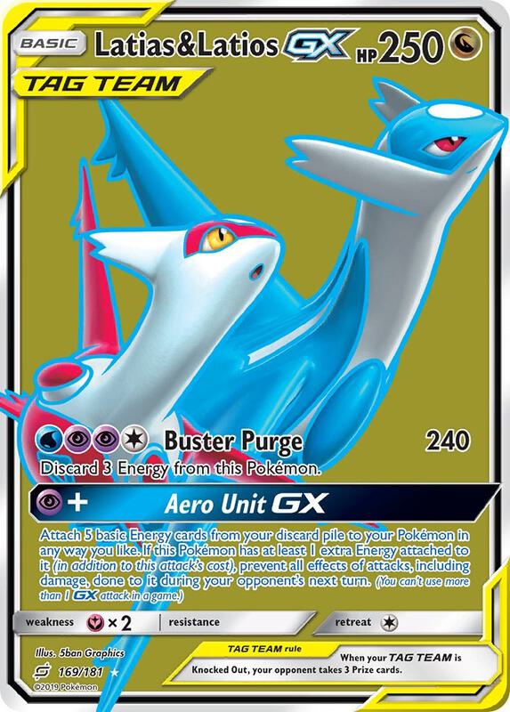 Latias & Latios-GX 169/181 - Team Up