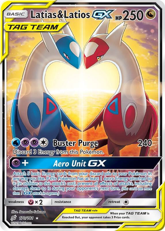 Latias & Latios-GX 170/181 - Team Up
