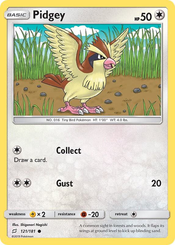 Pidgey 121/181 - Team Up