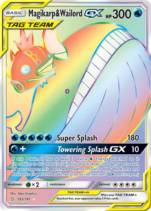 Magikarp & Wailord-GX 183/181 - Team Up