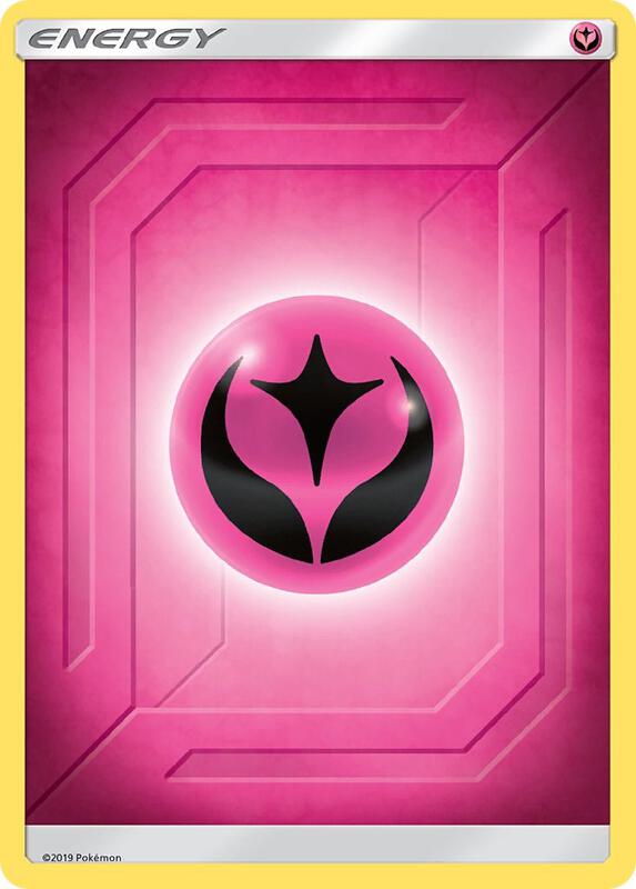 Karta Pokemon Fairy Energy (2019 Unnumbered) - SM - Team Up