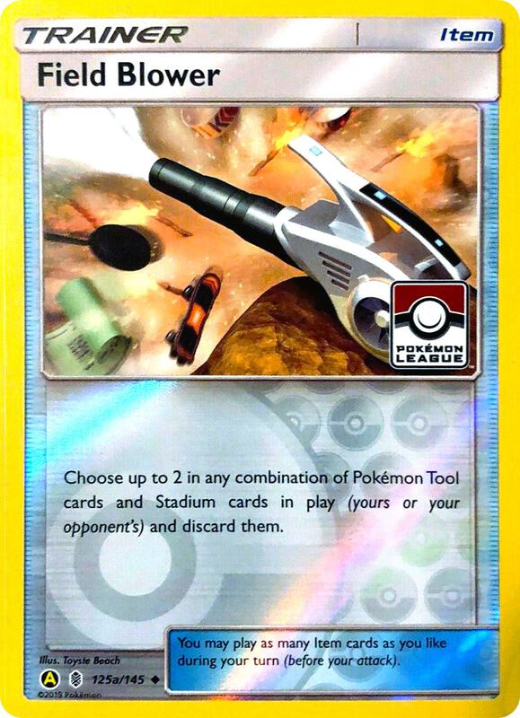Karta Pokemon Field Blower - 125a/145 (Pokemon League) - League & Championship Cards 125a/145