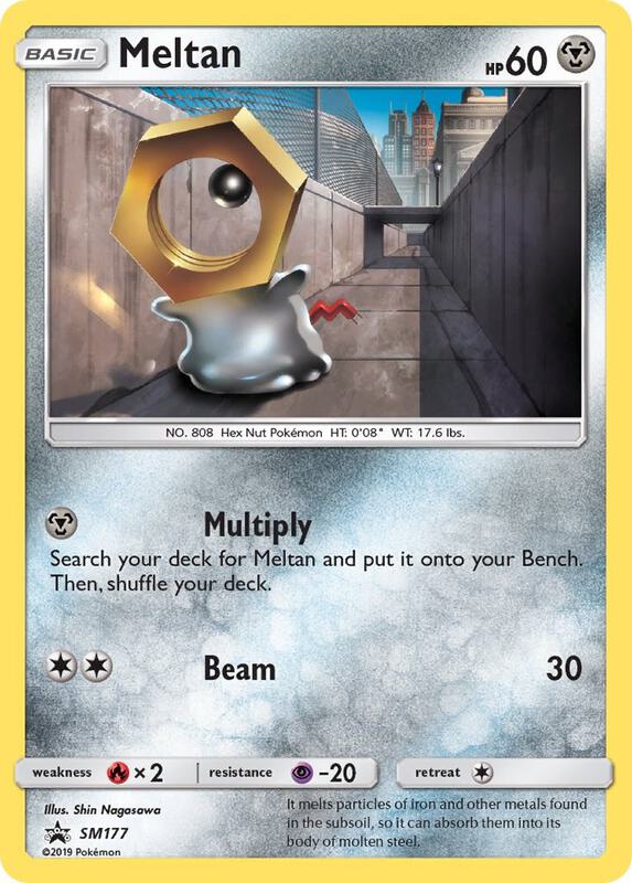 Karta Pokemon Meltan - SM177 - SM Promos SM177