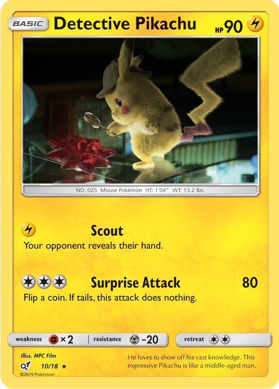 Detective Pikachu 10/18 - Detective Pikachu