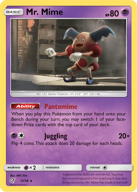 Mr. Mime 11/18 - Detective Pikachu