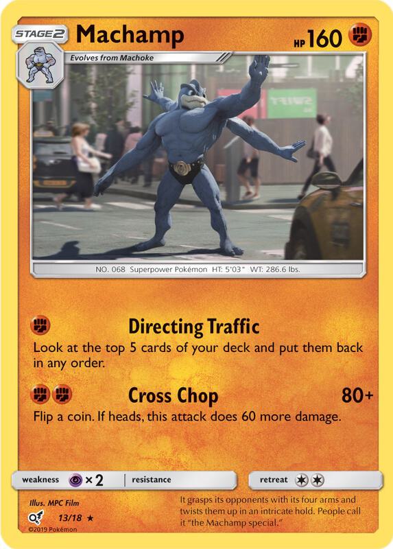 Machamp 13/18 - Detective Pikachu