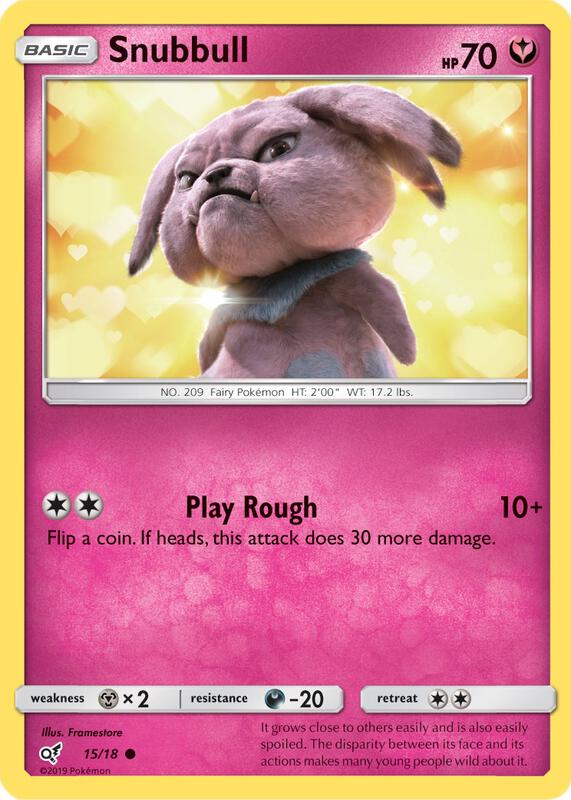 Snubbull 15/18 - Detective Pikachu