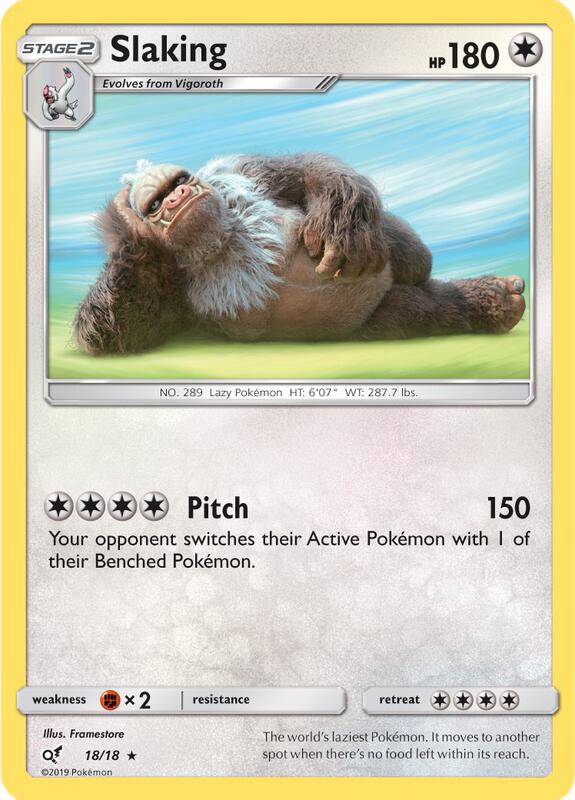 Slaking 18/18 - Detective Pikachu