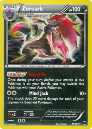 Karta Pokemon Zoroark 91/162 (Cosmos Holo) - Miscellaneous Cards & Products