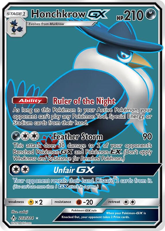 Honchkrow-GX 202/214 - Unbroken Bonds
