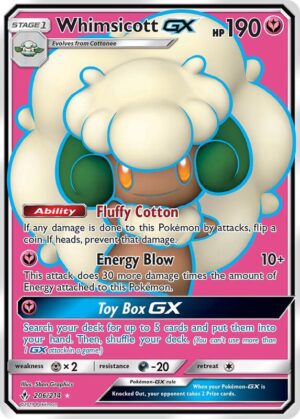 Whimsicott-GX 206/214 - Unbroken Bonds
