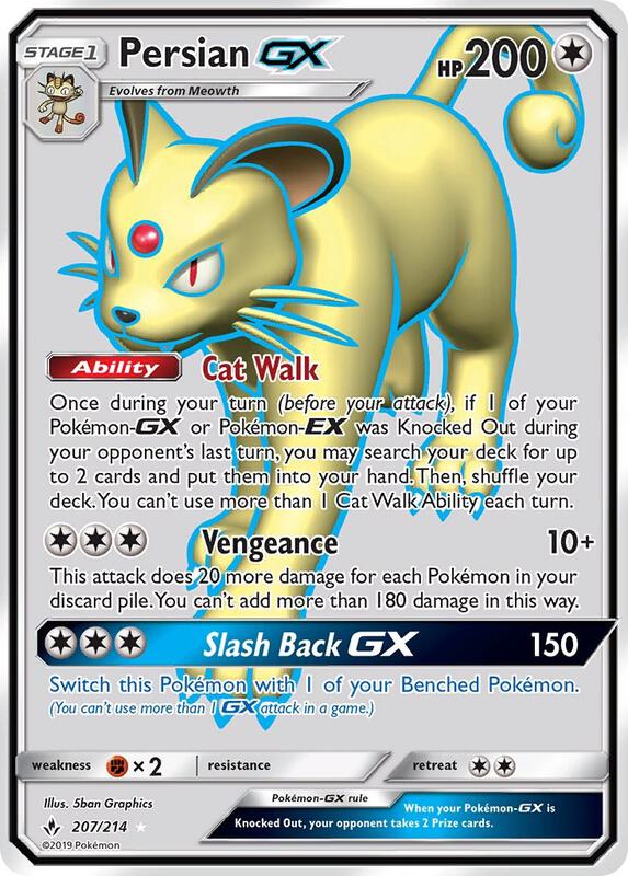 Persian-GX 207/214 - Unbroken Bonds