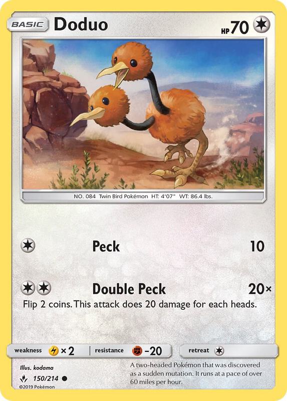 Doduo 150/214 - Unbroken Bonds