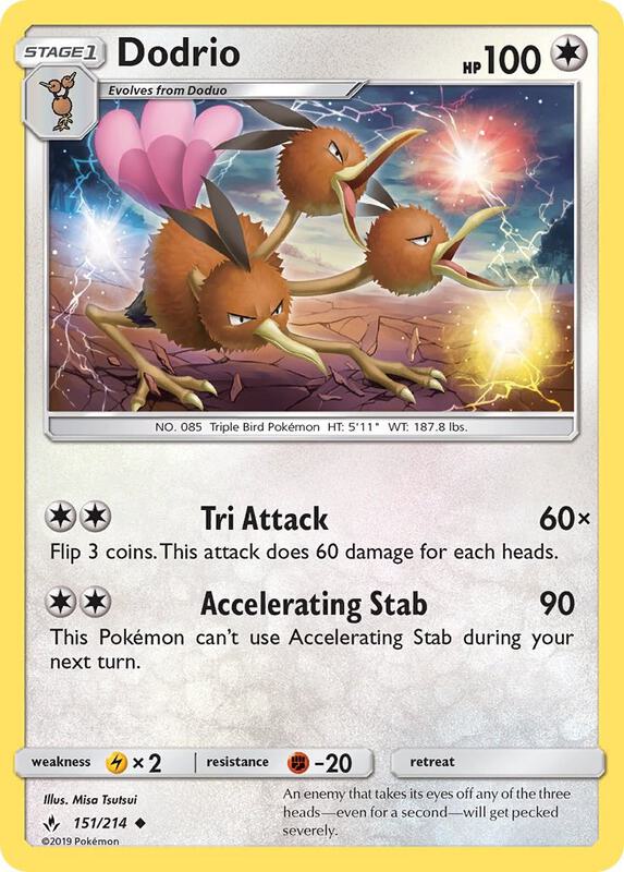 Dodrio 151/214 - Unbroken Bonds