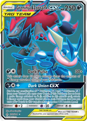 Greninja & Zoroark-GX 200/214 - Unbroken Bonds
