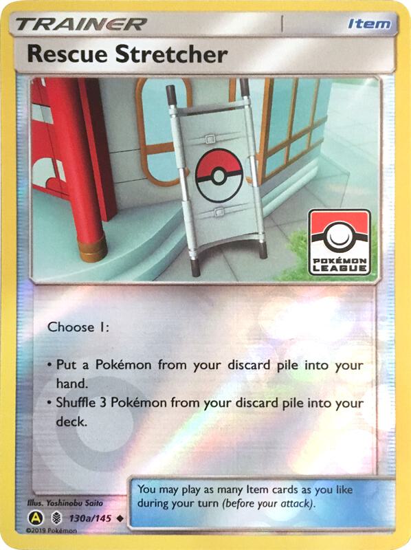 Karta Pokemon Rescue Stretcher - 130a/145 (Pokemon League) - League & Championship Cards 130a/145
