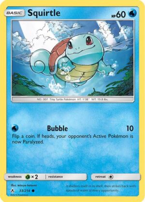 Squirtle 33/214 (Premium Collection Promo) - Blister Exclusives