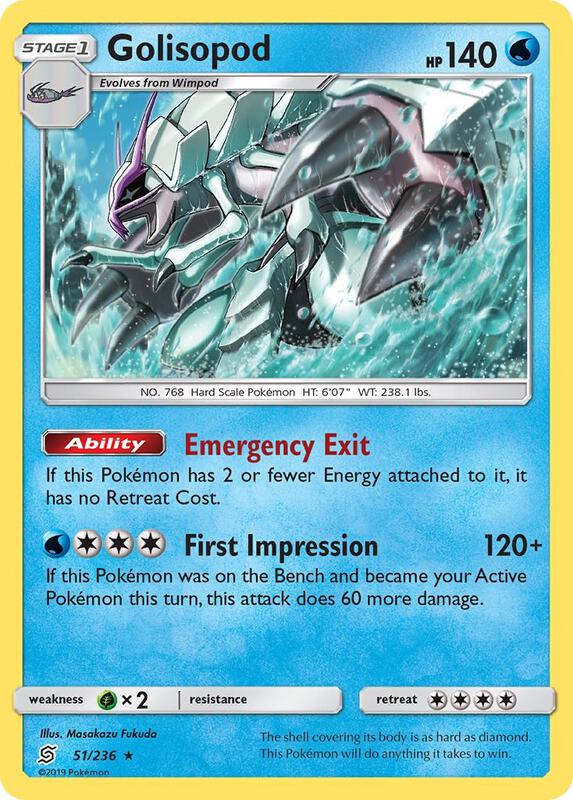 Golisopod 51/236 - Unified Minds