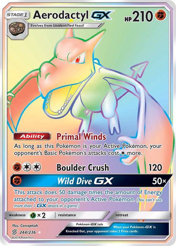 Aerodactyl-GX 244/236 - Unified Minds