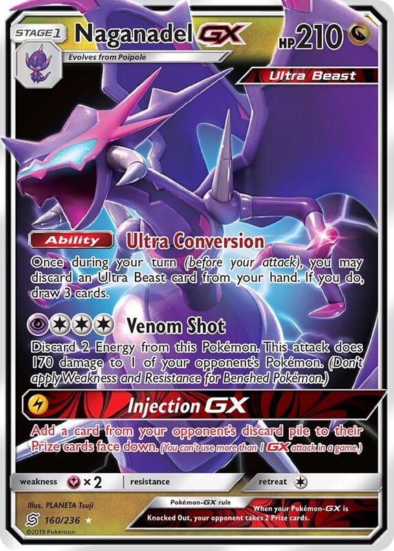 Naganadel-GX 160/236 - Unified Minds