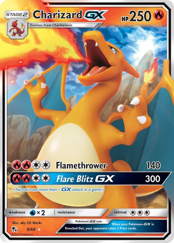 Charizard-GX 9/68 - Hidden Fates