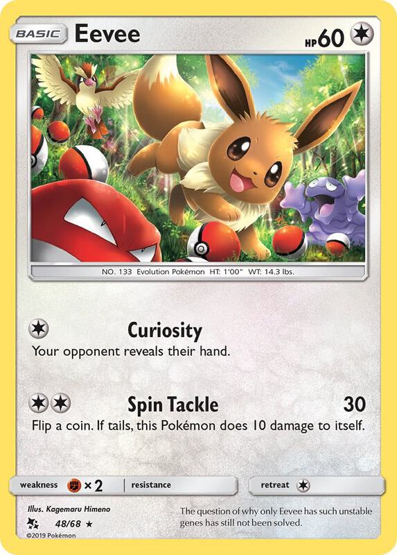 Eevee 48/68 - Hidden Fates