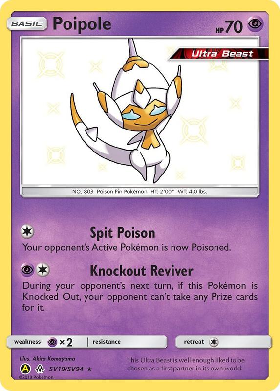 Karta Pokemon Poipole - Hidden Fates: Shiny Vault SV19/SV94
