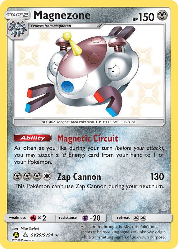 Karta Pokemon Magnezone - Hidden Fates: Shiny Vault SV29/SV94