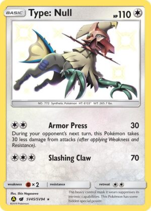 Karta Pokemon Type: Null - Hidden Fates: Shiny Vault SV45/SV94