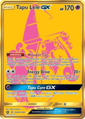 Karta Pokemon Tapu Lele GX - Hidden Fates: Shiny Vault SV94/SV94