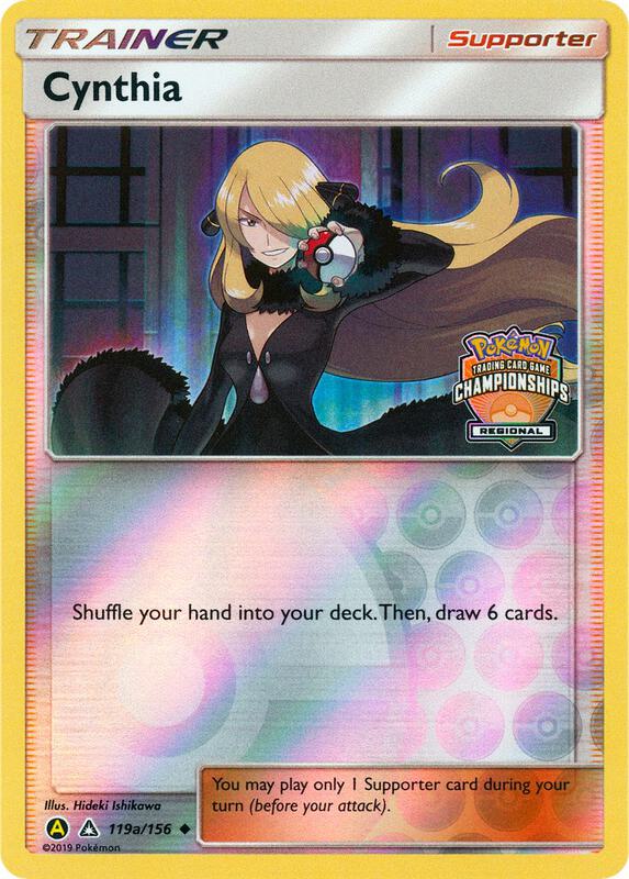 Karta Pokemon Cynthia - 119a/156 (Regional Championships) - League & Championship Cards 119a/156