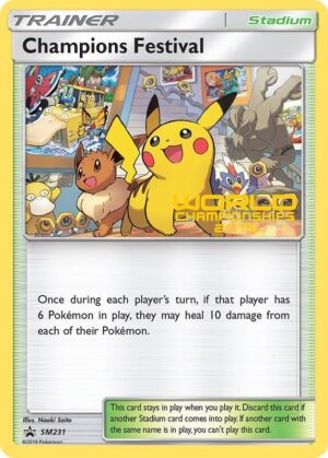 Karta Pokemon Champions Festival - SM231 (World Championships 2019) - SM Promos SM231