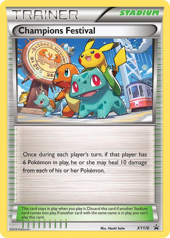 Champions Festival XY176 - XY Black Star Promos