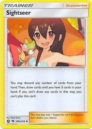 Karta Pokemon Sightseer - 189a/214 - Alternate Art Promos 189a/214