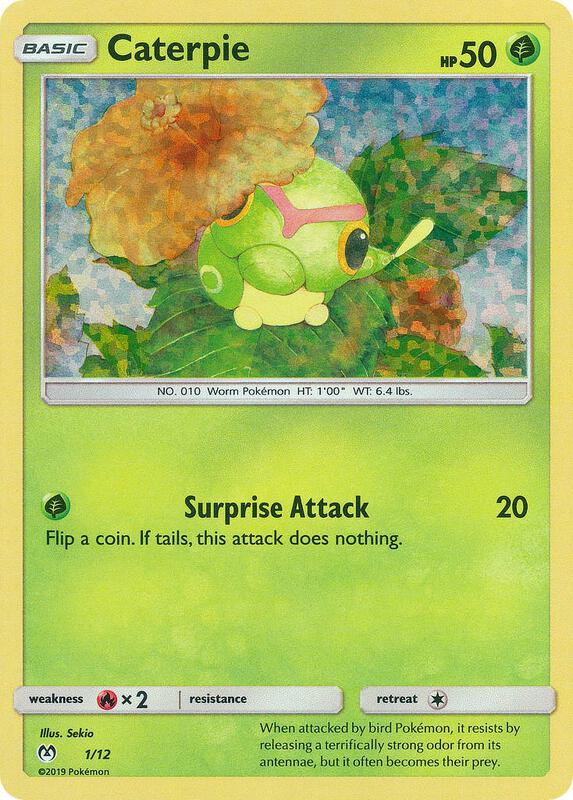 Caterpie 001/012 - McDonald's Collection 2019