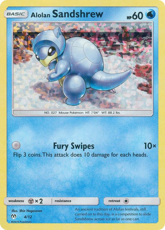 Alolan Sandshrew 004/012 - McDonald's Collection 2019