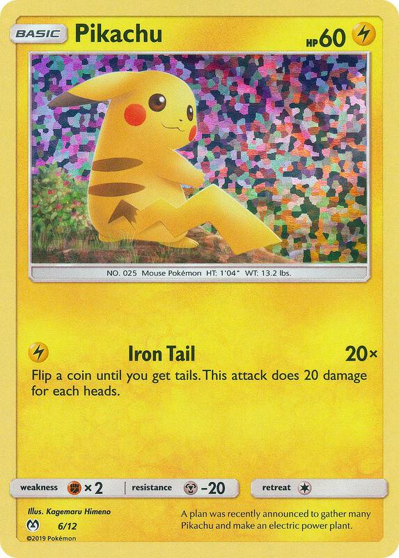 Pikachu 006/012 - McDonald's Collection 2019