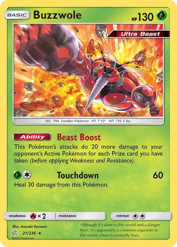 Buzzwole 21/236 - Cosmic Eclipse