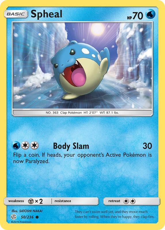 Spheal 50/236 - Cosmic Eclipse