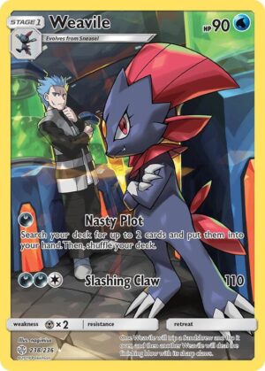 Weavile 238/236 - Cosmic Eclipse