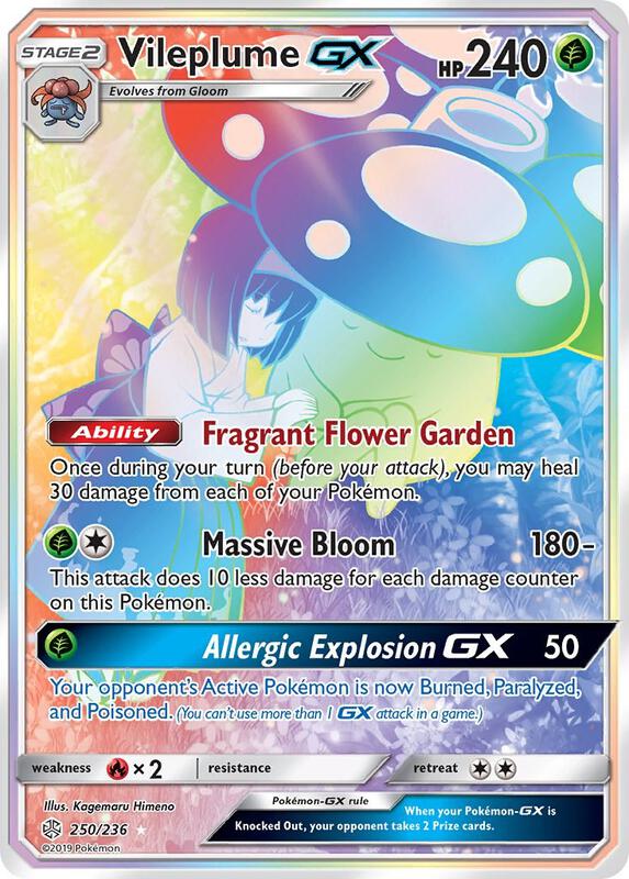 Vileplume-GX 250/236 - Cosmic Eclipse