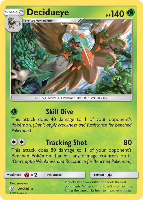 Decidueye 20/236 - Cosmic Eclipse