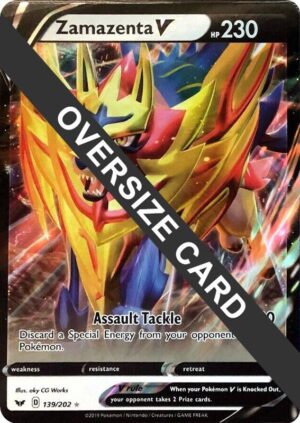 Karta Pokemon Zamazenta V 139/202 - Jumbo Cards