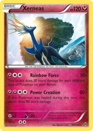 Karta Pokemon Xerneas 107/162 (XY BREAKthrough) - Deck Exclusives