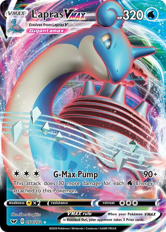 Lapras VMAX 050/202 - Sword & Shield