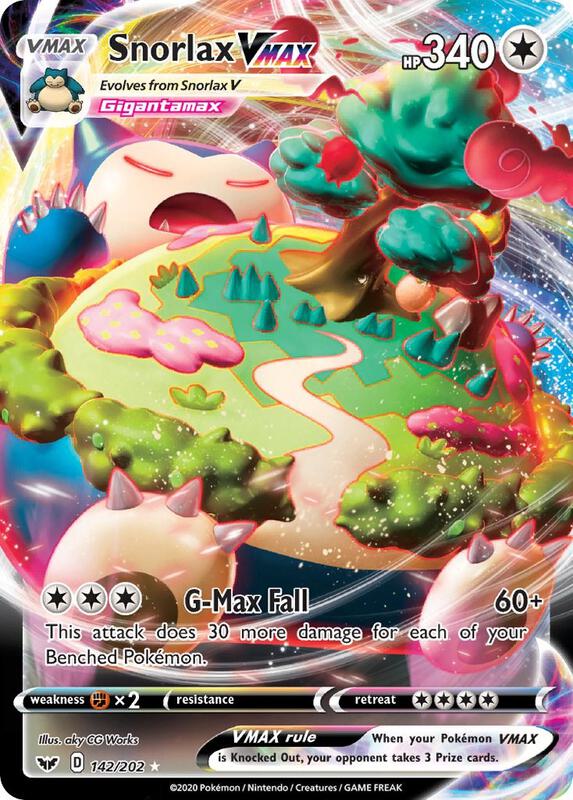 Snorlax VMAX 142/202 - Sword & Shield