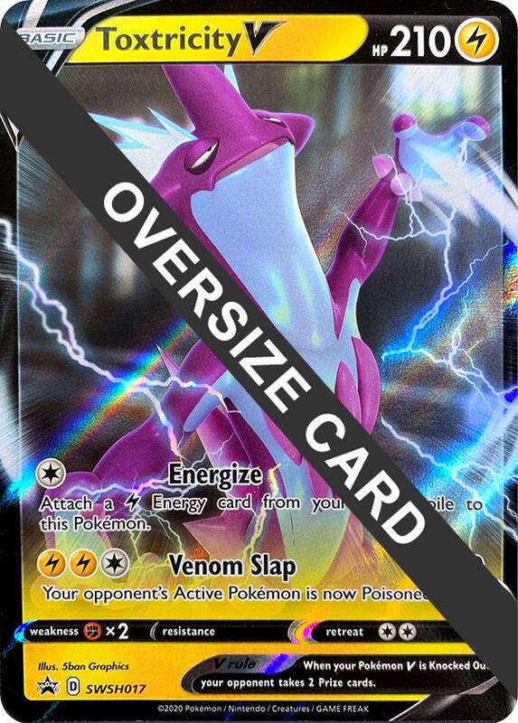 Karta Pokemon Toxtricity V - SWSH017 - Jumbo Cards SWSH017