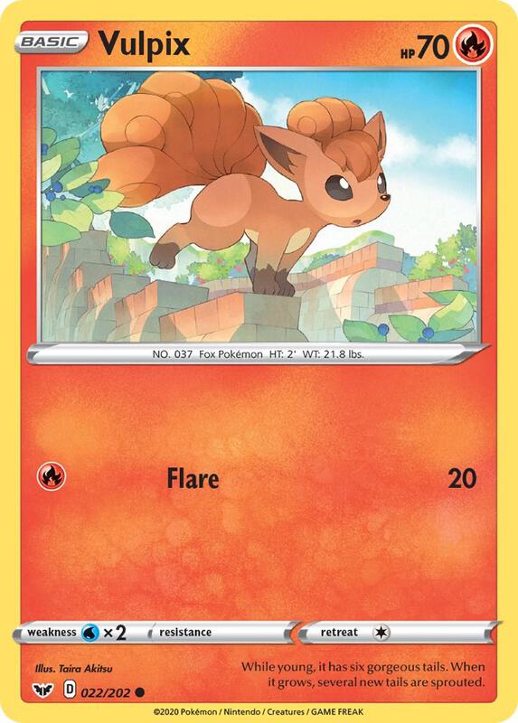 Vulpix 022/202 - Sword & Shield
