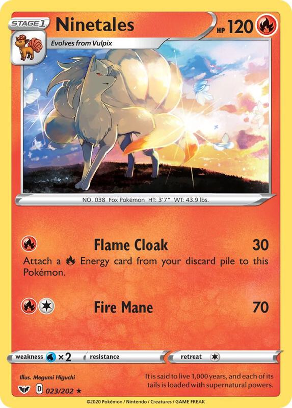 Ninetales 023/202 - Sword & Shield