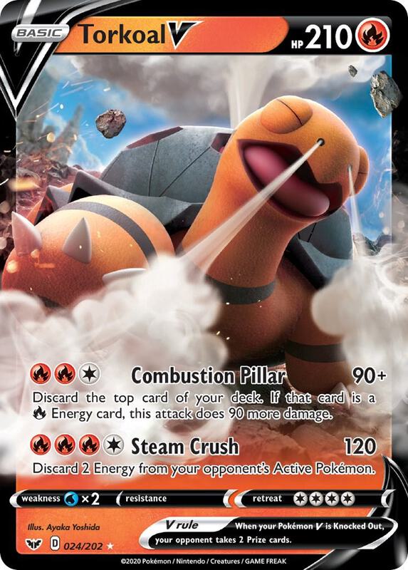 Torkoal V 024/202 - Sword & Shield